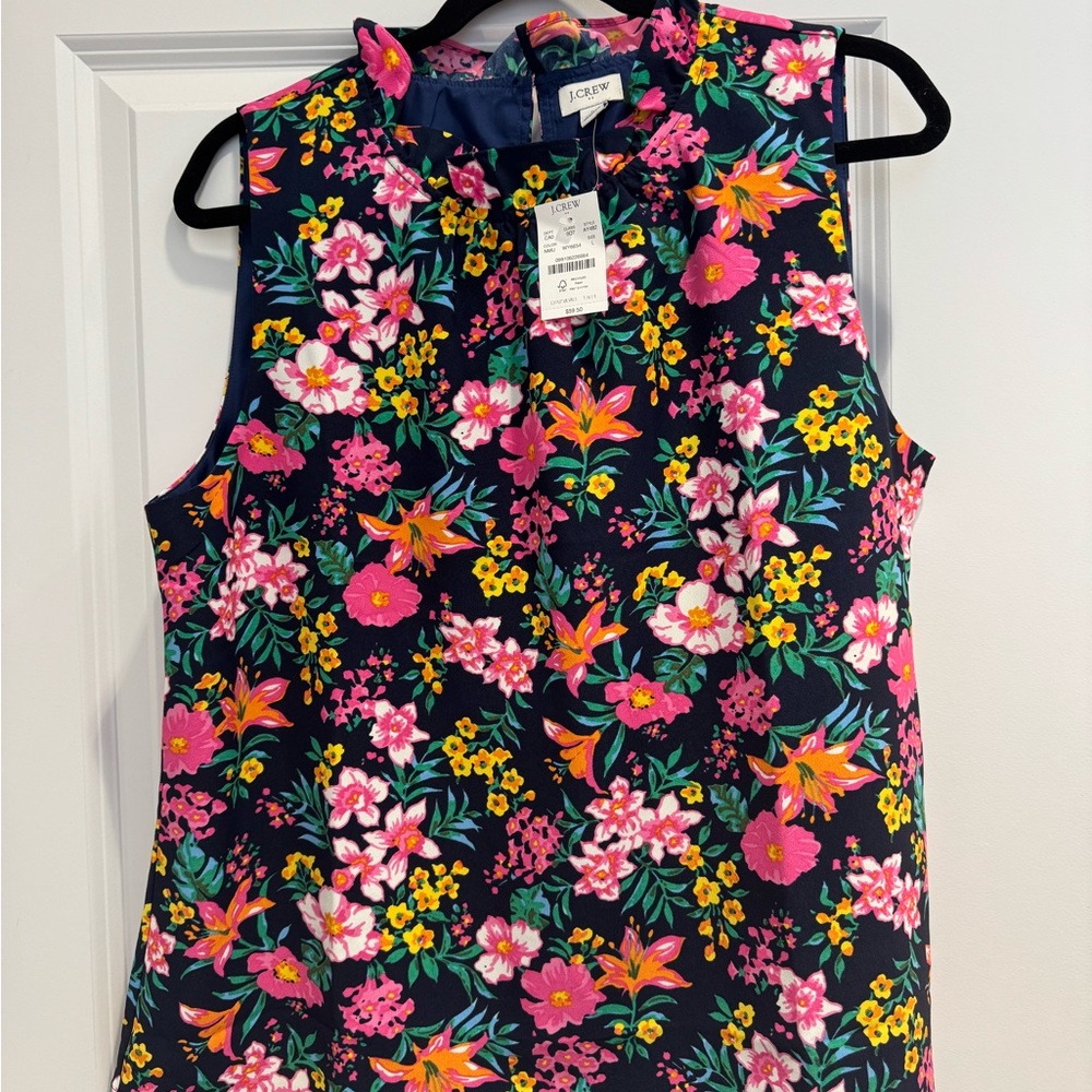 J. Crew Women's Floral Sleeveless Top - Multicolor